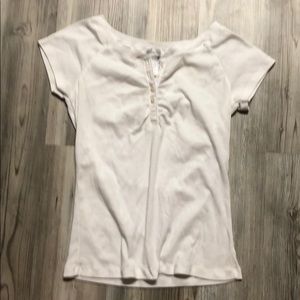 White Charlotte Russe Shirt